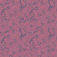 seamless line floral pattern N5