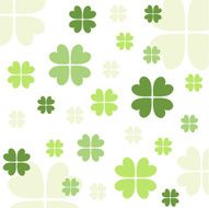 Seamless clover pattern N2