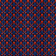 Checkered knitted pattern Seamless background