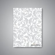 Modern abstract template layout for brochure magazine flyer booklet cover N18