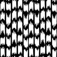 Ethnic watercolor hand drawn doodle slyle seamless pattern N13