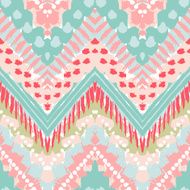 Hand drawn painted seamless pattern Vector illustration N24