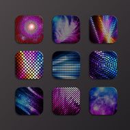 Vector Fashion Disco Icon N2
