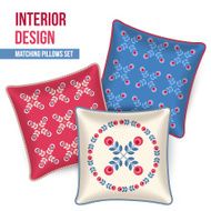 Set of decorative pillow N6