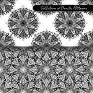 Set of 2 Seamless Vintage Patterns (Vector)
