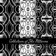 Set of 3 Seamless Vintage Patterns (Vector) N20