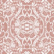 Lace seamless pattern with flowers N88