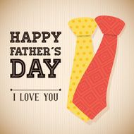 Happy fathers day card design N10