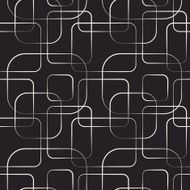 Abstract geometric line and square seamless pattern Vector