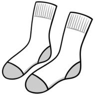White socks N2