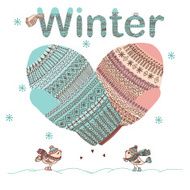 Men and women mittens