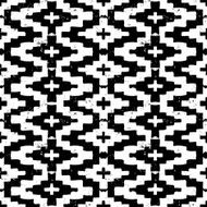 Native american geometric pattern N19