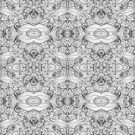 Seamless Abstract Tribal Pattern (Vector) N20