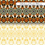 Set of 2 Seamless Vintage Patterns (Vector) N3