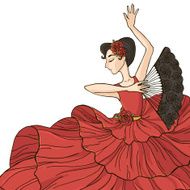 flamenco dancer N14