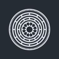native ethnic art symbol N23
