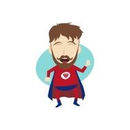 Superhero Cartoon N26