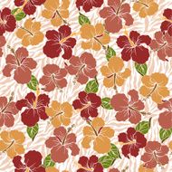 pattern Hibiscus N13