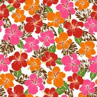 pattern Hibiscus N16