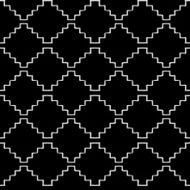 Vector navajo tribal ornament N19