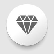 Diamond vector icon N4