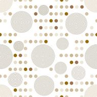Circle pattern Modern stylish texture