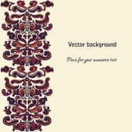 Baroque colorful background