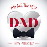 Happy fathers day card design N20