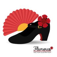 Flamenco design vector illustration N7