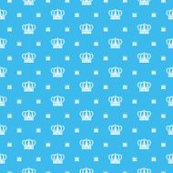 Seamless pattern Vector Blue N9