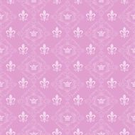 Seamless pattern Vector Pink N22