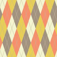 Geometric argyle seamless pattern