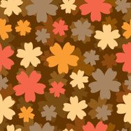 Abstract vector colorful background with flowers N10