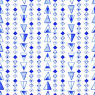 Seamless abstract watercolor pattern