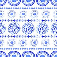 Seamless abstract watercolor pattern N3