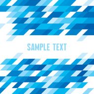 Abstract background - geometric vector pattern in blue colors