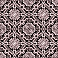 Seamless Vintage Lace Pattern (Vector) N51