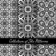 Set of 3 Seamless Vintage Patterns (Vector) N23