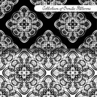 Set of 2 Seamless Vintage Patterns (Vector) N5