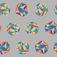 Seamless colorful abstract background N3