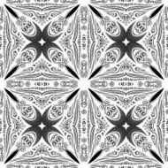 Seamless Vintage Lace Pattern (Vector) N52