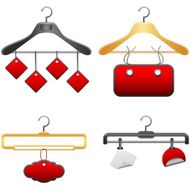 Hangers and labels