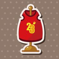 Pet Clothes theme element vector eps10 N3