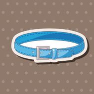 Pet dog chains theme element vector eps10 N3