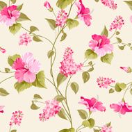 Seamless pattern of flowers N15