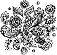 Beautiful vintage ornament N9