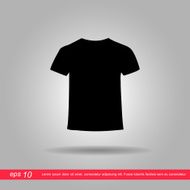 t shirt icon vector illustration eps10 on grey background