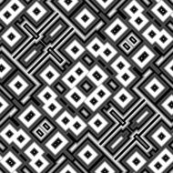 Black and white seamless abstract texture N15