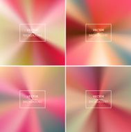 Abstract colorful blurred vector backgrounds N4
