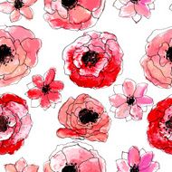 Seamless Floral Pattern N640